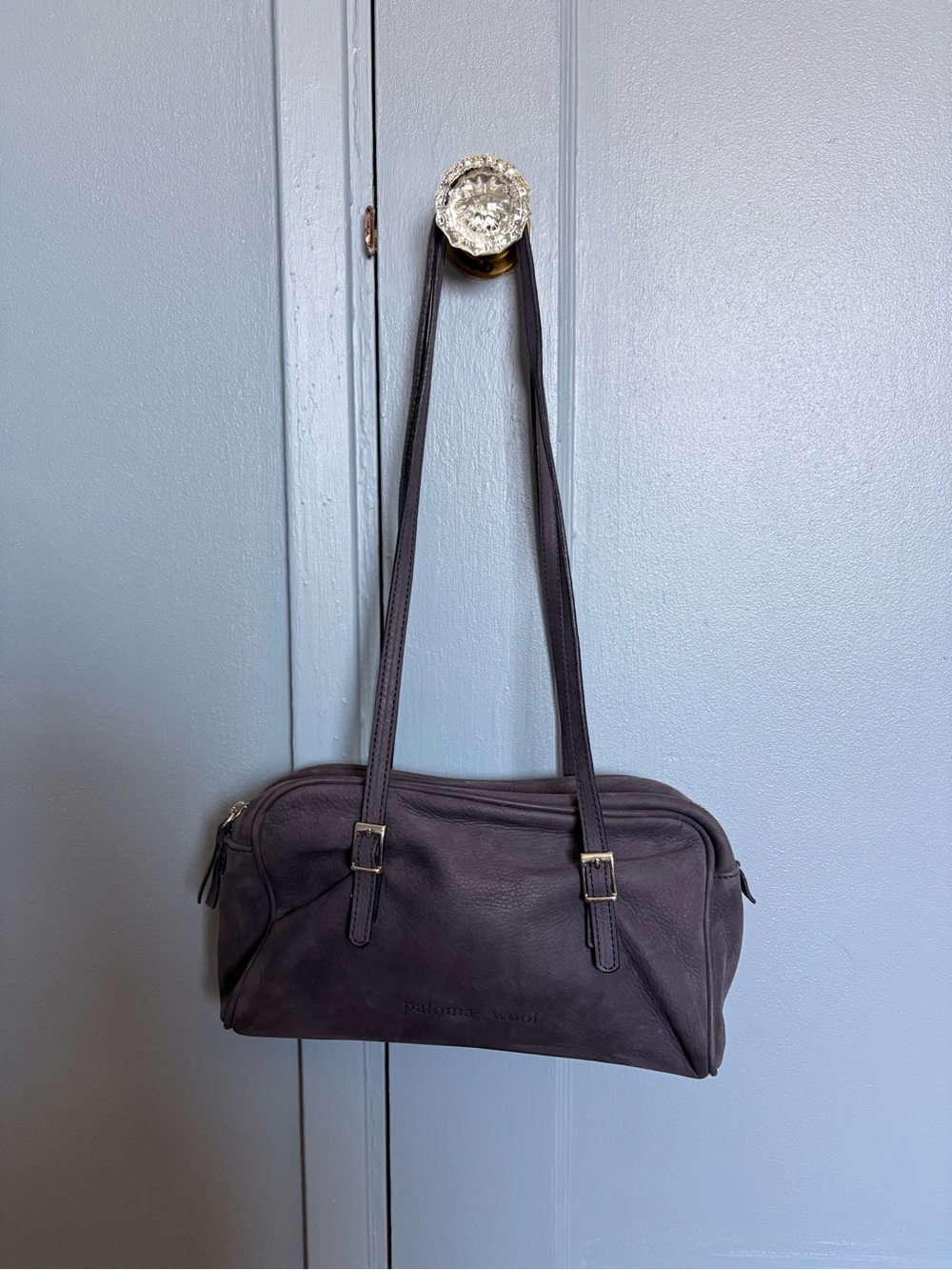 Paloma Wool Blue Soft Cayetano Shoulder Bag